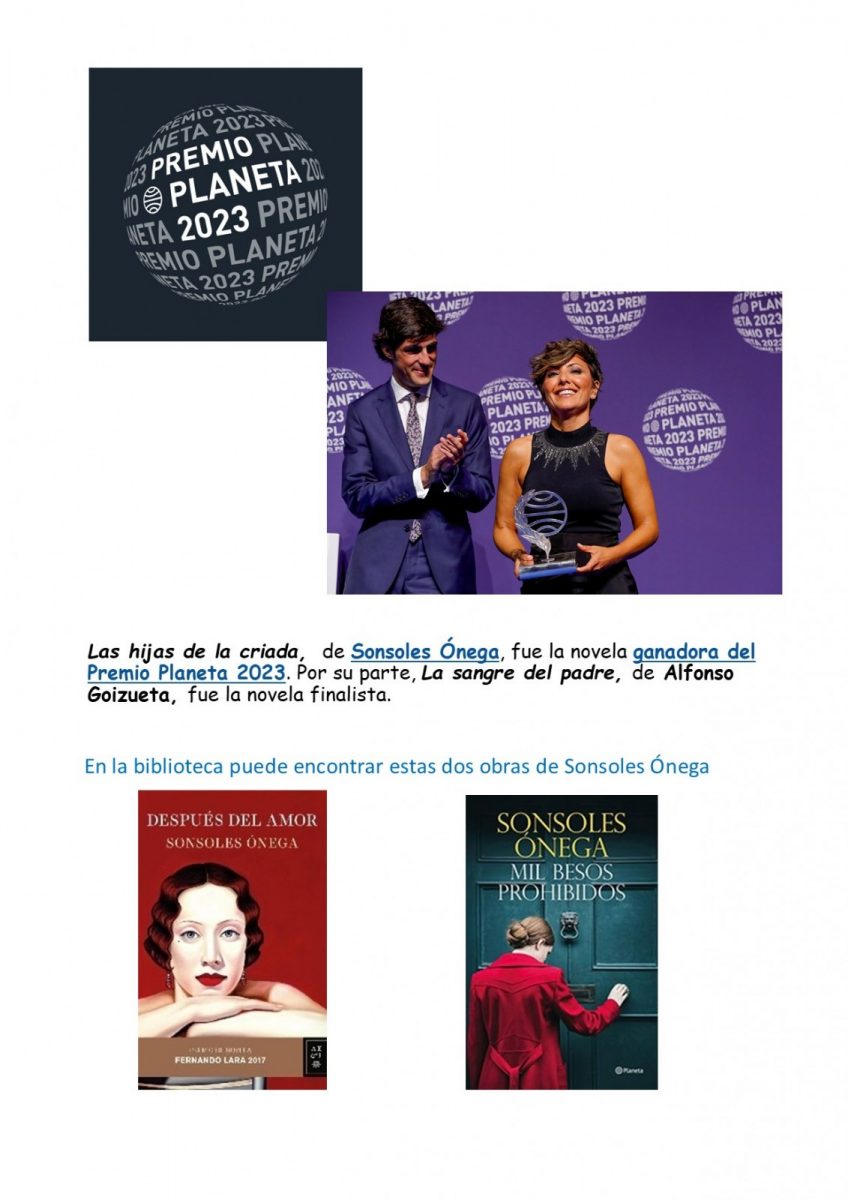 Descubre las Novedades del Premio Planeta de Novela 2023