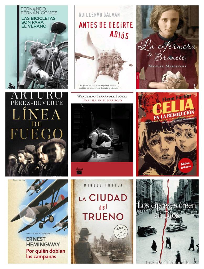 Novela ambientada en la Guerra Civil española: respuestas y análisis en Brainly