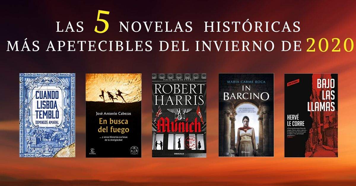 novela histórica española 2020